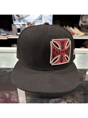 VTG West Coast Choppers Snapback Hat Licensed Sz 7 3/8 Y2K